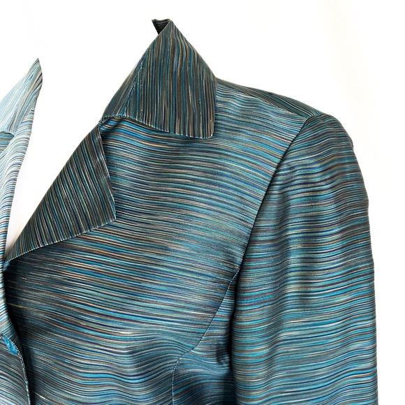 Dana Buchman Silk Jacket 8 - Picture 5 of 15